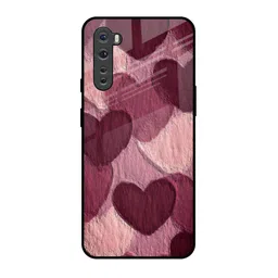 QRIOH Unisex OnePlus Nord Quirky Shockproof Glass Back Case-picture-25