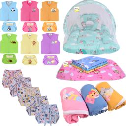 New Born Baby Care Essential Bedding Set Combo-image-2
