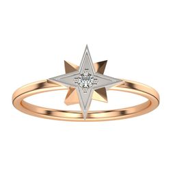 VALANOVA 18 Kt Gold 0.04 CT Diamond Ring -1.36-image-33
