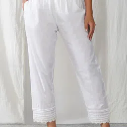 zuri Women Relaxed Straight Leg Trousers-image-84