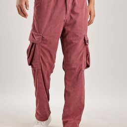 HERE&NOW Men Cargos Trousers-image-53