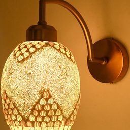 1ST TIME Gold Printed Glass Traditional Cylinder Wall Lamps Wall Lamps-picture-46