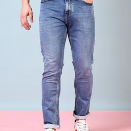 V-Mart Men Skinny Fit Light Fade High-Rise Jeans-picture-41