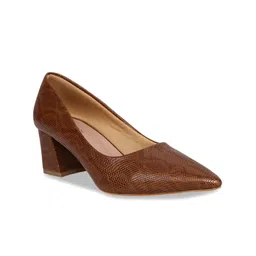 Shezone Textured Block Pumps-13