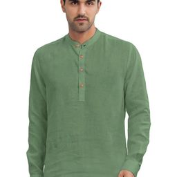 Yugnik Men Slim Fit Full Sleeve Cotton Kurta-image-92