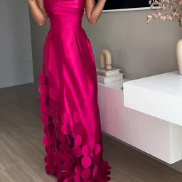StyleCast x Revolte Applique Maxi Dress-picture-21