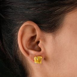 TOTAPARI Gold-Plated Lapis Lazuli Contemporary Studs-51