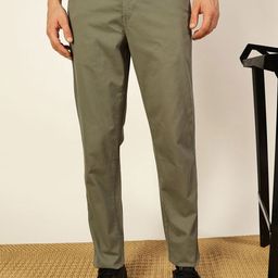 Thomas Scott Men Smart Slim Fit Wrinkle Free Chinos Trousers-image-96