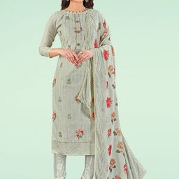 HERE&NOW Woven Design Unstitched Dress Material-picture-33