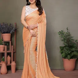 VEDANT VASTRAM Pure Georgette Saree-image-67