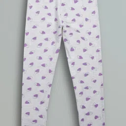 Urbanrac Girls Grey Cotton Comfort Leggings-image-122