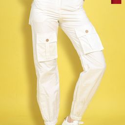 Cutiekins Girls Easy Wash Cargos Trousers-image-25