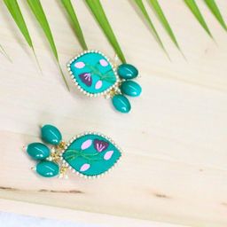 MCREATION4U Women Green Earrings-image-15