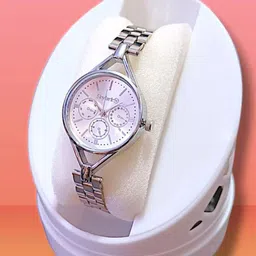 Skylark Women Dial & Stainless Steel Bracelet Style Straps Analogue Multi Function Watch women_871-silver_1-19