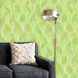 ArtzFolio Printed UV-Resistant Anti-Bacterial Spring Leaves Peel & Stick Wallpaper-picture-29