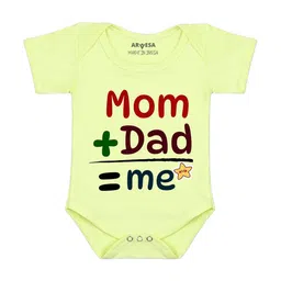 Arvesa Mom and Dad Printed Bodusuit-image-18