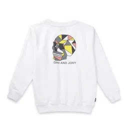 Gini and Jony Boys Graphic Printed Round Neck Cotton Pullover Sweatshirt-image-22