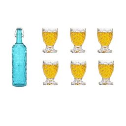 SOMIL Blue Glass Airtight Can Bottle-picture-34