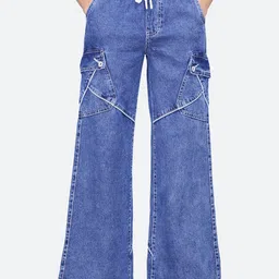 FCK-3 Women Brooklyn Relaxed Fit High-Rise Stretchable Jeans-picture-42