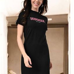 ZEUGEN Women Bodycon Mini Dress-image-53