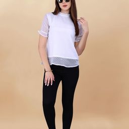 Sidhidata Georgette Top-image-65