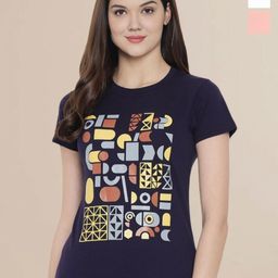 Metronaut Women Pack Of 3 Typography Printed Round Neck Cotton Donald Duck T-shirts-image-51