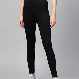 hrx by hrithik roshan Solid Women Black Tights-picture-35