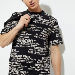 max Men Typography Printed Round Neck Pure Cotton T-shirt-image-63