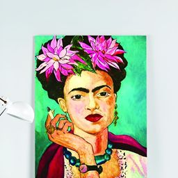 Myntra Elegant Homes Frida Kahlo Canvas Landscape 1-Frame Painting Wall Art-image-70