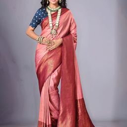 Mitera Woven Design Zari Banarasi Saree-image-93