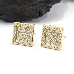 Krelin Square Studs Earrings-image-71