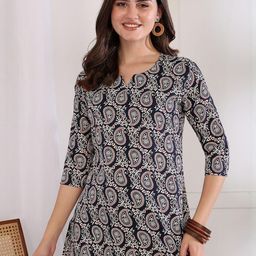 Moda Rapido Women Polyester Straight Kurtis-picture-47