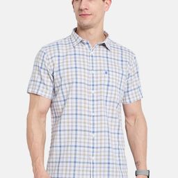 METTLE Men Multi Stripes Opaque Striped Casual Shirt-image-57