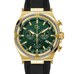 GC Guess Collection Ironclass Men Dial & Textured Straps Analogue Watch Z32006G9-picture-15