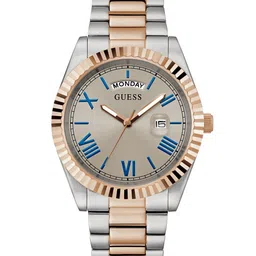 GUESS Men Dial & Stainless Steel Bracelet Style Straps Analogue Watch GW0265G13-54