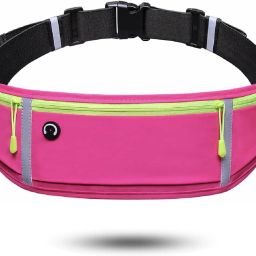 Deoxys Waist Bag Unisex Ultra-thin Pocket Waist Belt Bag Running Waist Belt-21