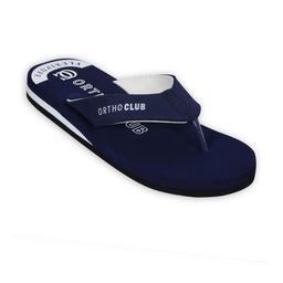ORTHO CLUB Men Solid Orthopedic Flip Flops-image-56