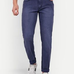 MEGHZ Men Micheal Slim Fit Light Fade Stretchable Jeans-image-72