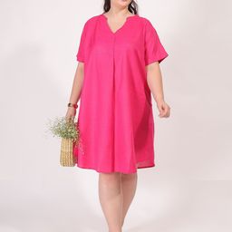 Qurvii+ A-Line Dress-image-61