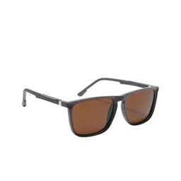 Eyejack Men Square Sunglasses with Polarised and UV Protected Lens 17001PCL747-32