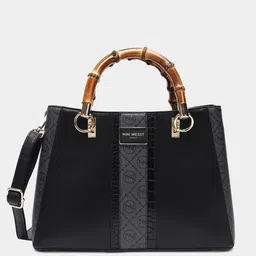 MINI WESST Printed PU Structured Shoulder Bag image 4