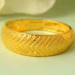 MEMOIR Textured Gold Plated Ring-picture-15