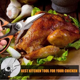 shuttle Kitchen Scissors Use for Multi-Function Chicken, Poultry, Fish, Meat, Vegetable Scissors image 3