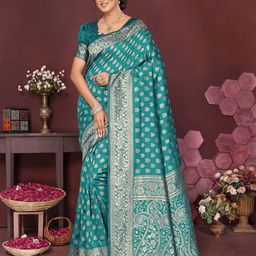 Varanga Ethnic Motifs Woven Design Banarasi Saree-picture-43