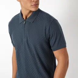 max Men Textured Spread Collar Casual Shirt-picture-24