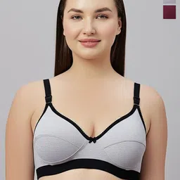 KAVYA Women Pack Of 2 Full Coverage Solid Bra-picture-5