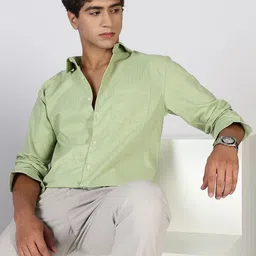Guns & Sons Striped Classic Satin Shirt-picture-21