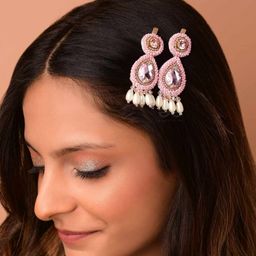EVERSTYLISH Women Set of 2 Embellished Alligator Hair Clip-image-63