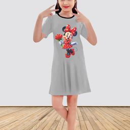 MGRS Girls Grey Cotton Printed Tshirts-picture-13