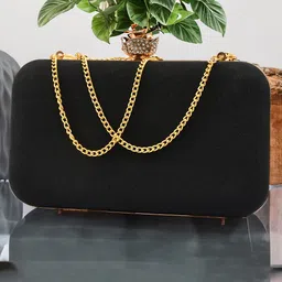 FOR THE BEAUTIFUL YOU Embellished Box Clutch-90